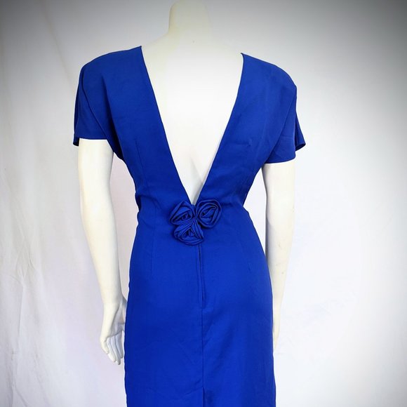Vintage Backless Cocktail Dress - Picture 1 of 5